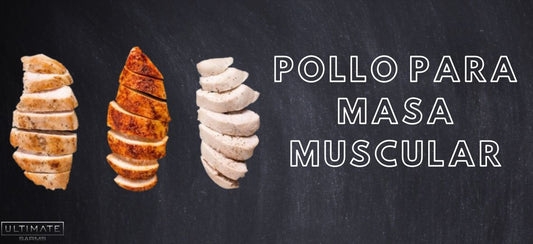 Pollo y masa muscular