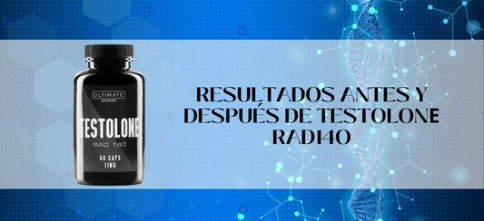 Resultados antes y después de usar Testolone