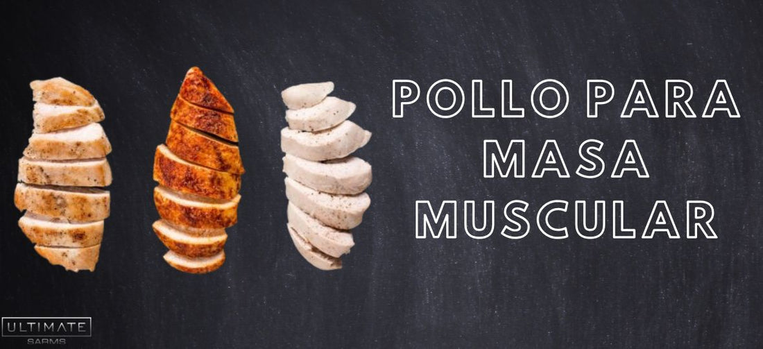 Pollo y masa muscular
